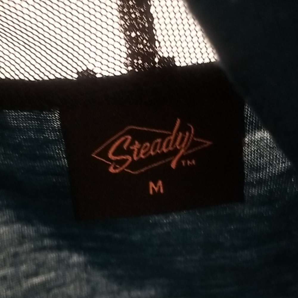 Rockabilly Teal Shirt - Picture 3 of 4